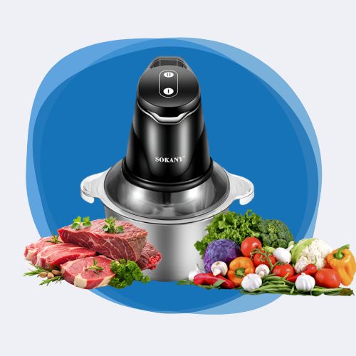 Picadora original Sokany® - Picadora Eléctrica 4 en 1